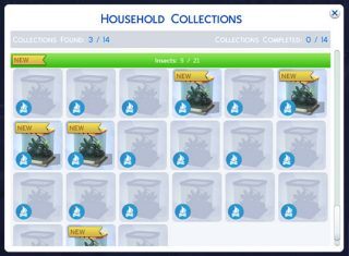 В The Sims 4 Escape in Plener вы можете найти в общей сложности 21 вид насекомых